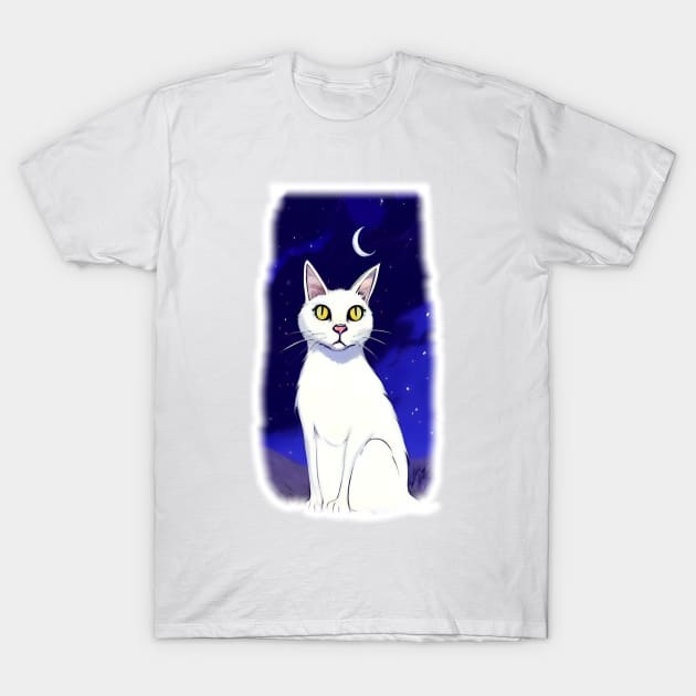 Haku at Night T-Shirt by DarkwingDave